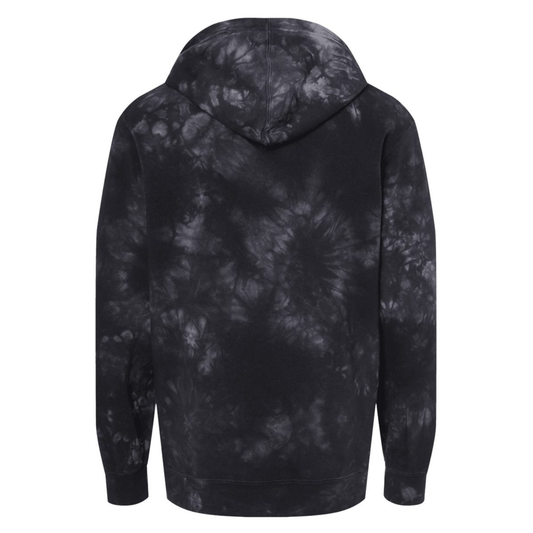 SLOHS Water Polo (Gold Ink) Independent Tie Dye Hoodie - Black
