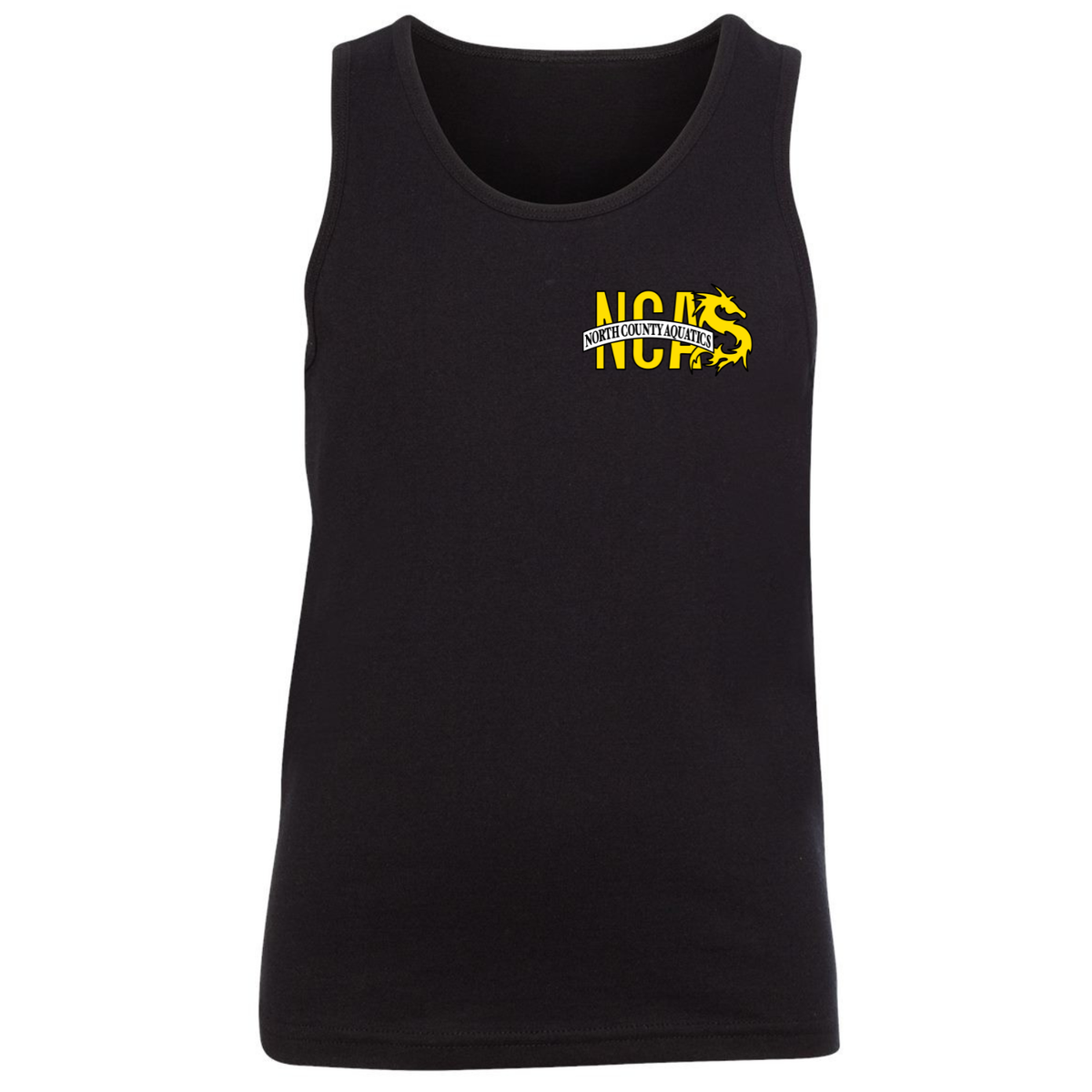 YOUTH NCA Jersey Tank - Black