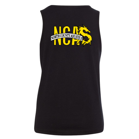YOUTH NCA Jersey Tank - Black