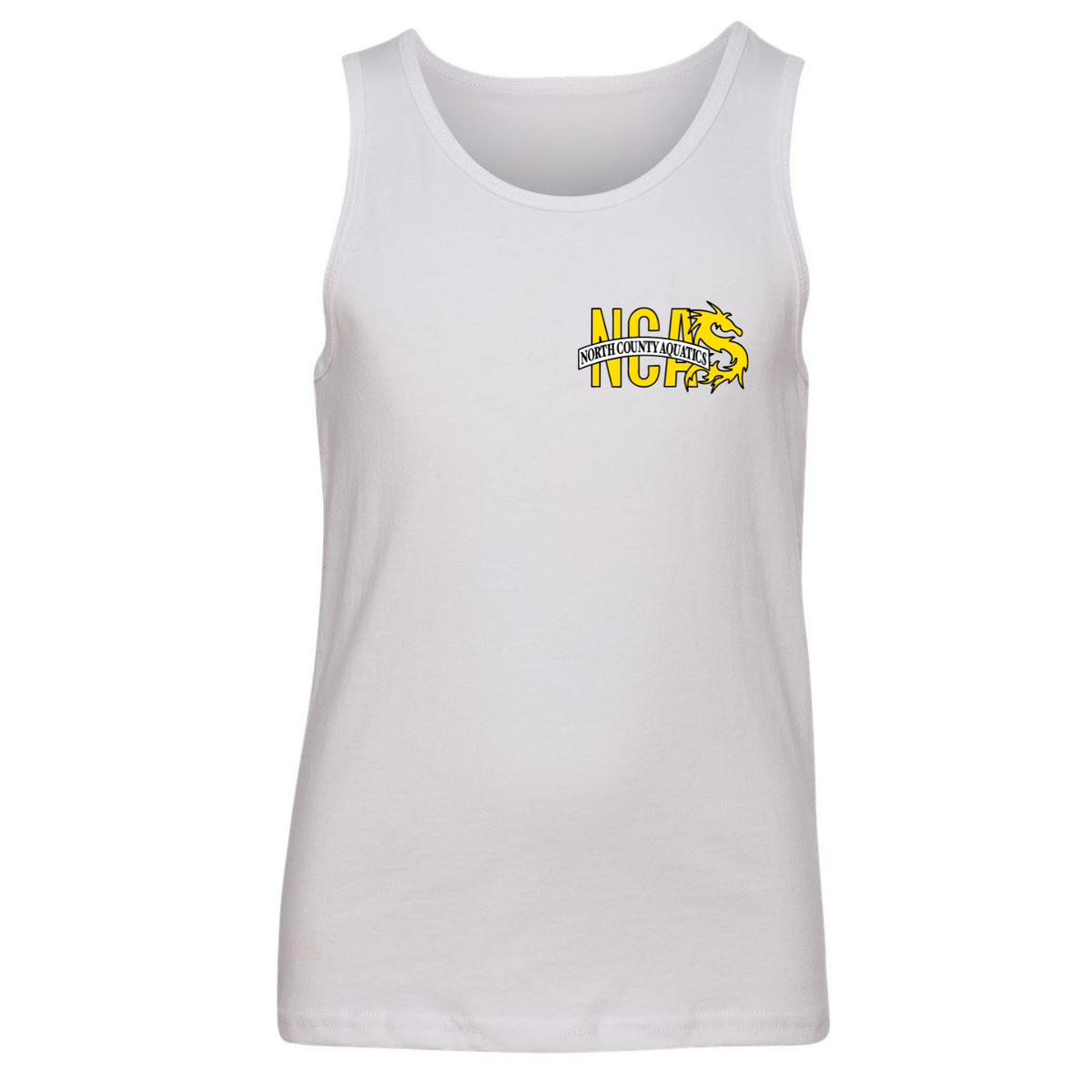 YOUTH NCA Jersey Tank - White