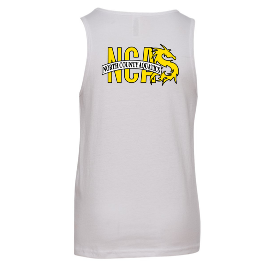 YOUTH NCA Jersey Tank - White