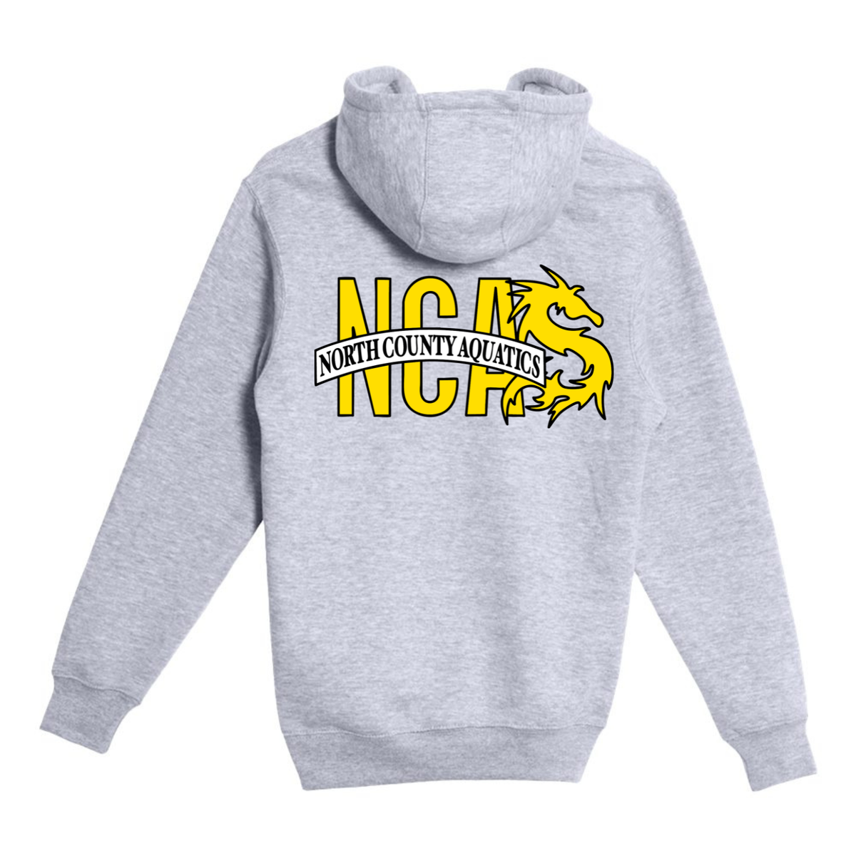 YOUTH NCA Hoodie - Heather Grey
