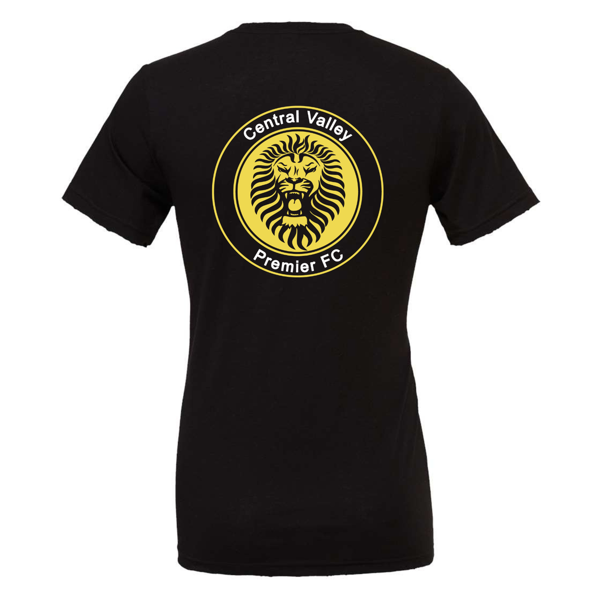 CVP Yellow/White Logo T-Shirt - Black