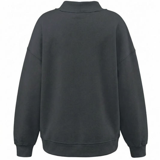 Women's SLO FFA Longer Length Mockneck Sweatshirt - Black