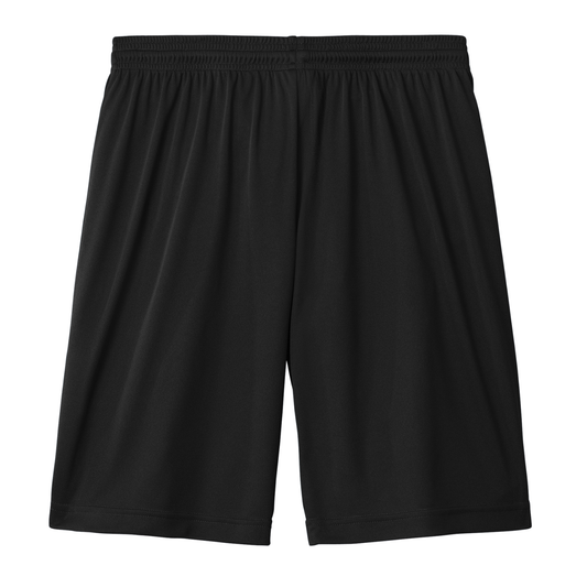 CVP Dri Fit Competitor 7" Shorts Yellow/White Logo - Black