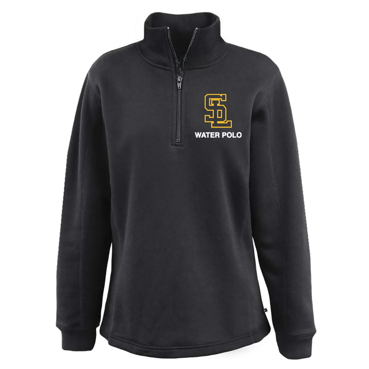 Women's S.L. Water Polo Classic 1/4 Zip - Black