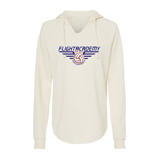 Women's Flight Academy Wave Wash Hoodie - Bone
