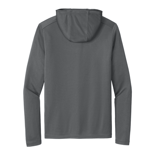 NCA UPF 50 Dri Fit Performance Hoodie - Dark Smoke Grey