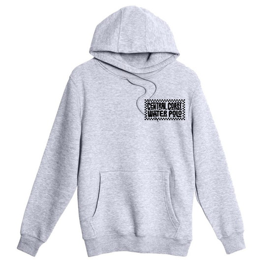 CCWP Checker Logo Hoodie - Heather Grey