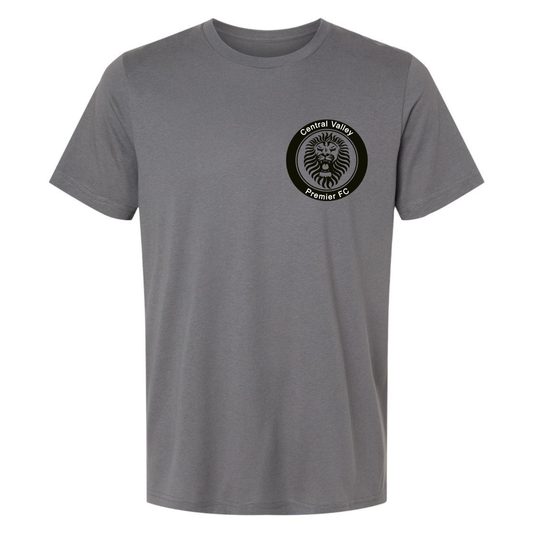 YOUTH CVP Black logo T-Shirt - Asphalt