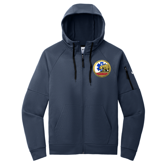 OFFICIAL - DMAT Nike Therma-FIT Pocket Full-Zip Hoodie - Navy