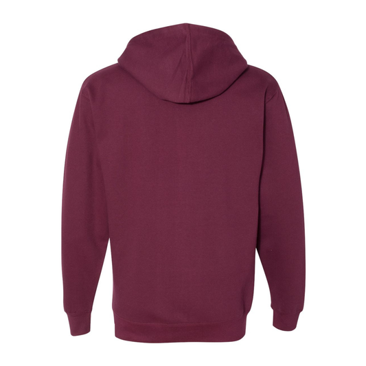 Unisex Flight Acadeym Zip Up Hoodie - Maroon
