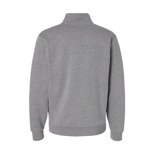 Unisex Flight Academy Fleece 1/4 Zip Pullover - Heather Grey