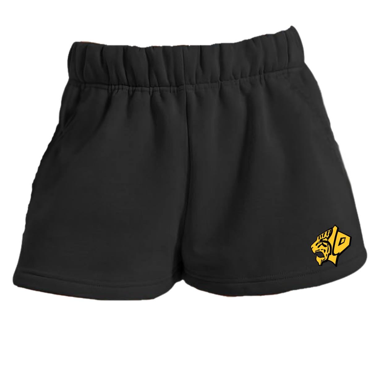 Women's SLO Polo Tiger High Waist Lounge Short - Black