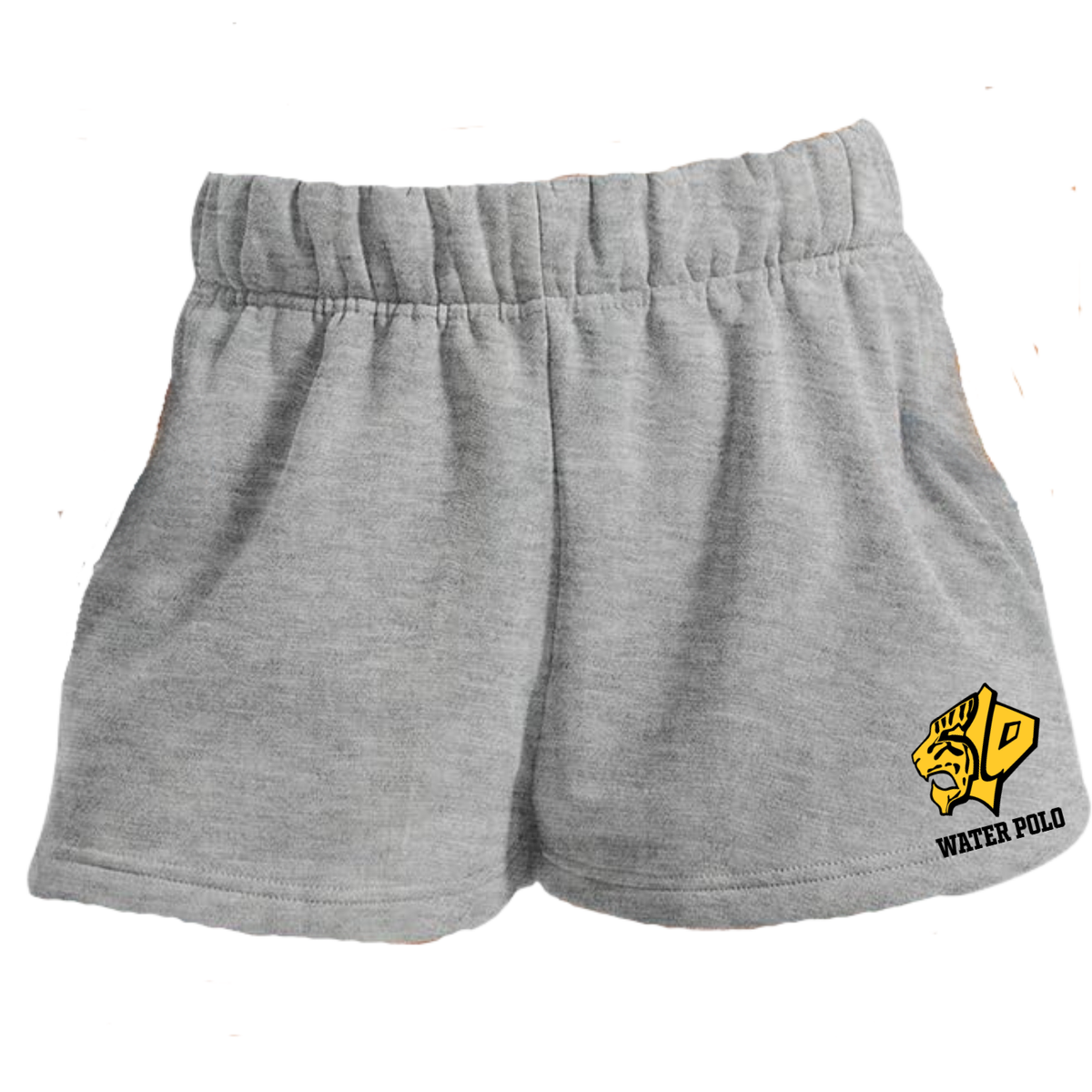 Women's SLO Polo Tiger High Waist Lounge Short - Heather Grey