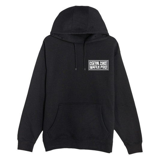 CCWP Checker Logo Hoodie - Black