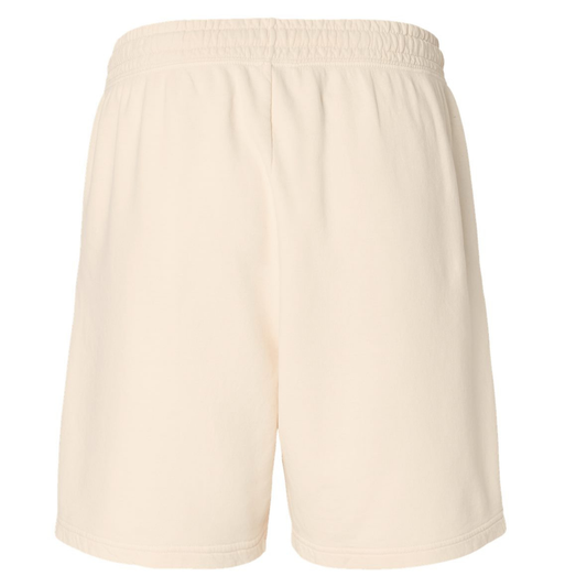 Unisex CVP Lightweight Fleece Sweat Shorts Black Logo - Ivory