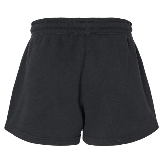 Women's CVP Lightweight Fleece Shorts White Logo - Black