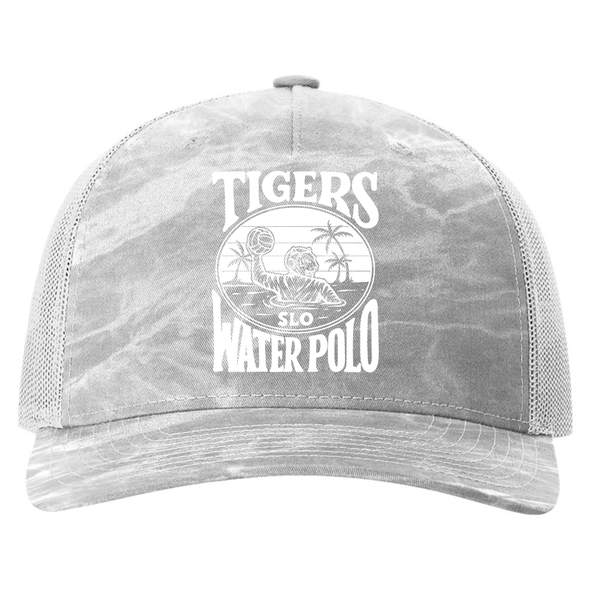 SLO Polo Tiger Richardson 5 Panel Trucker - Mossy Oak