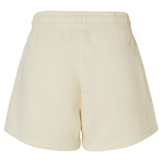 Women's CVP Lightweight Fleece Shorts Black Logo - Bone
