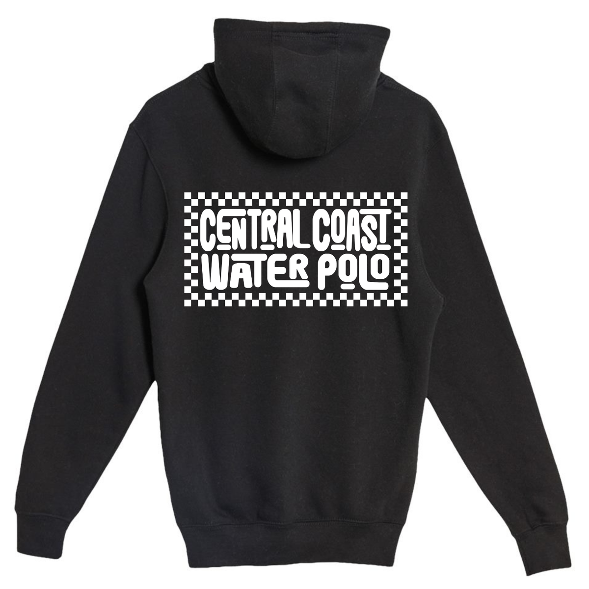 CCWP Checker Logo Hoodie - Black