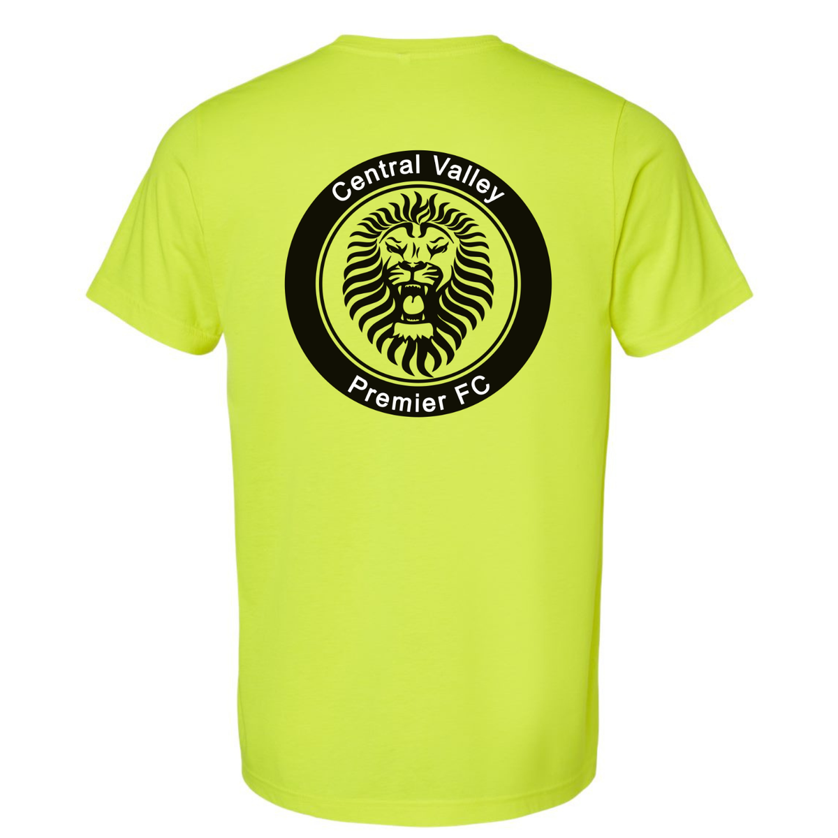 CVP Black Logo T-Shirt - Neon Yellow
