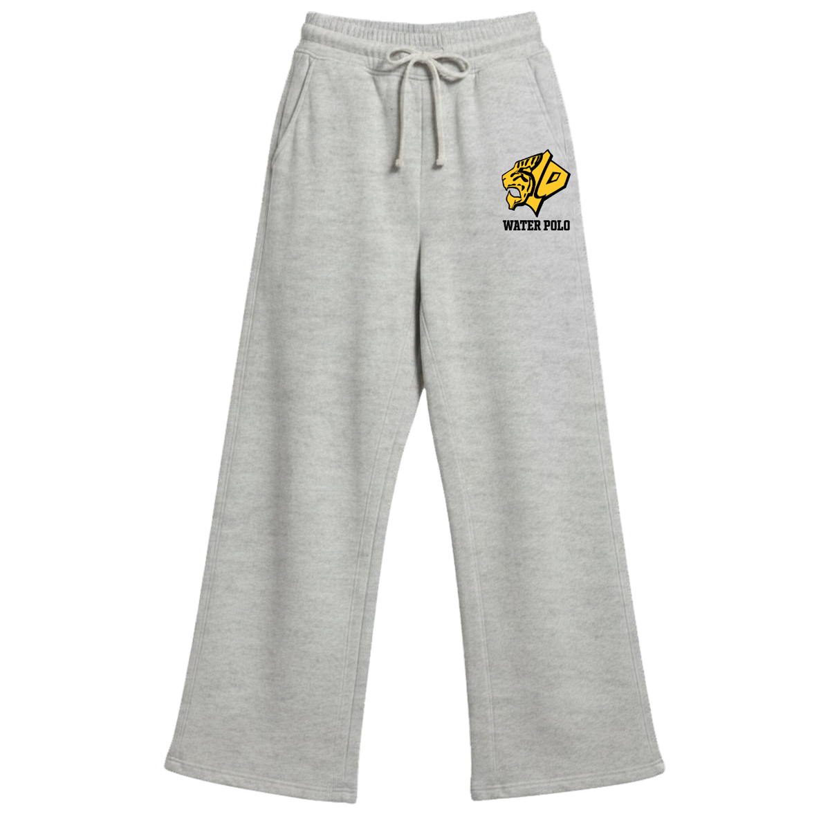 Women's SLO Polo Tiger Fleece Wide Leg Pant - Heather Grey