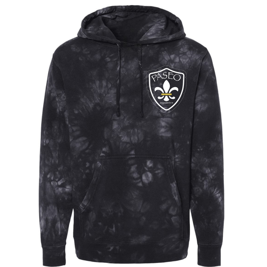Paseo Aquatics Independent Tie Dye Hoodie - Black