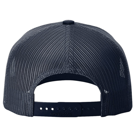 C.C. Classic Water Polo Richardson 5 Panel Trucker - Navy