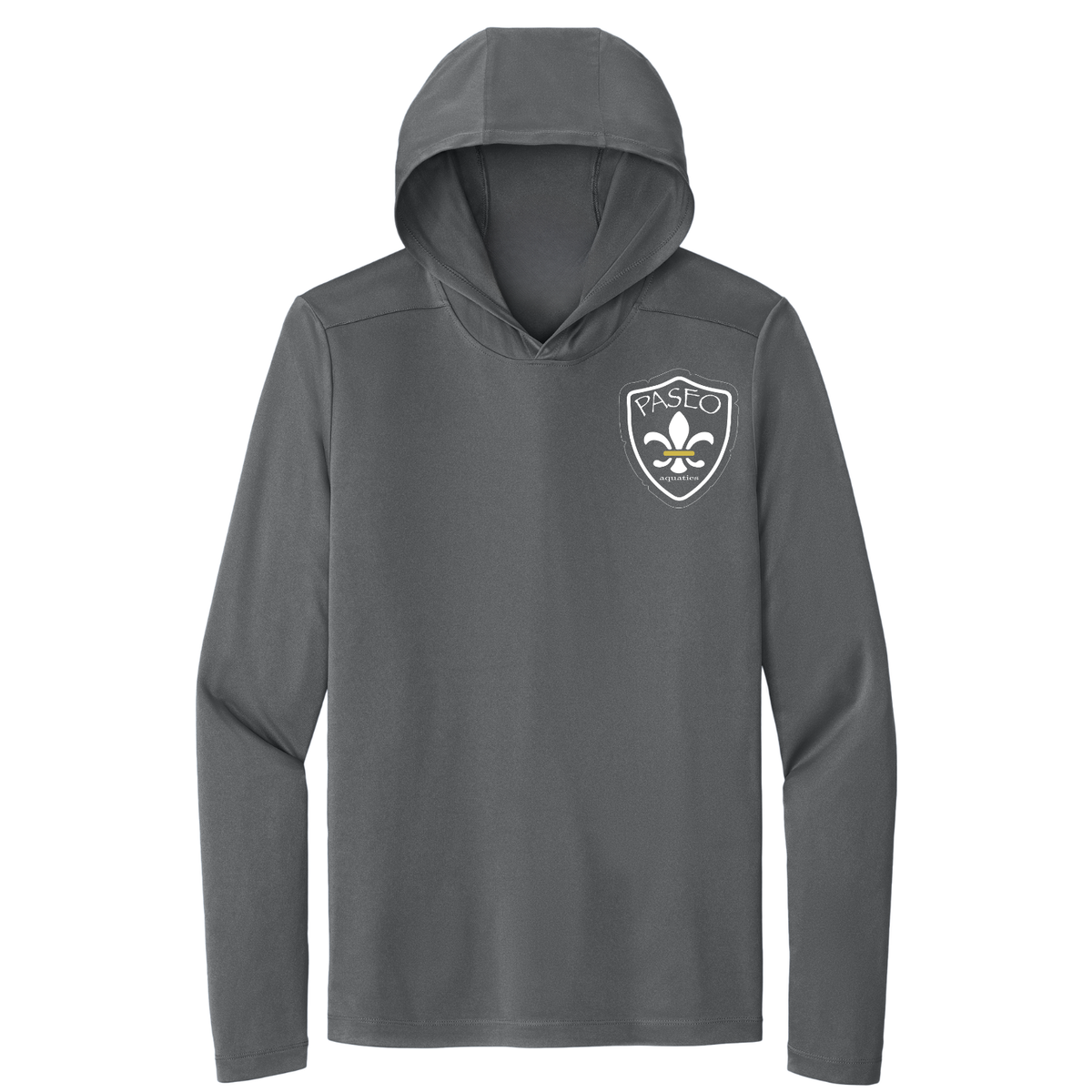 Dri-Fit UPF 50 Paseo Long Sleeve Performance Hoodie - Dark Smoke Grey