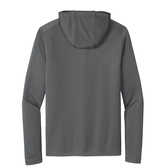 Dri-Fit UPF 50 Paseo Long Sleeve Performance Hoodie - Dark Smoke Grey