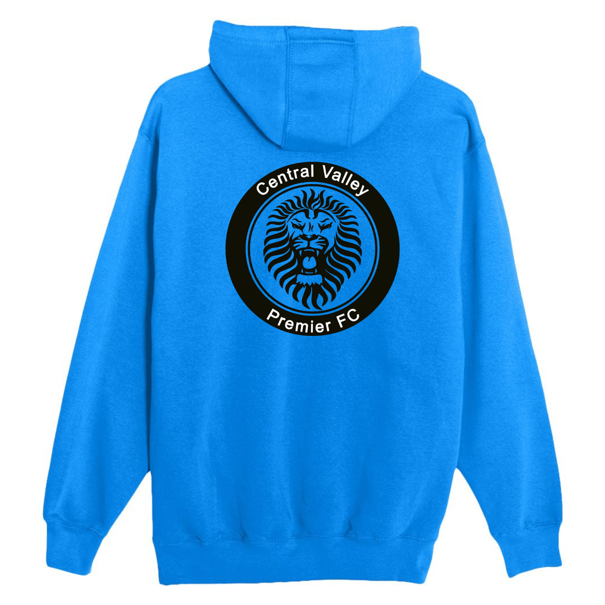 CVP Black Logo Hoodie - True Royal