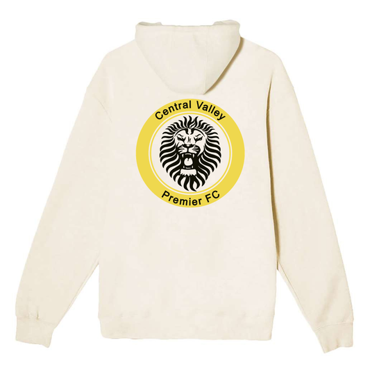 YOUTH CVP Black/Yellow Logo Hoodie - Sand
