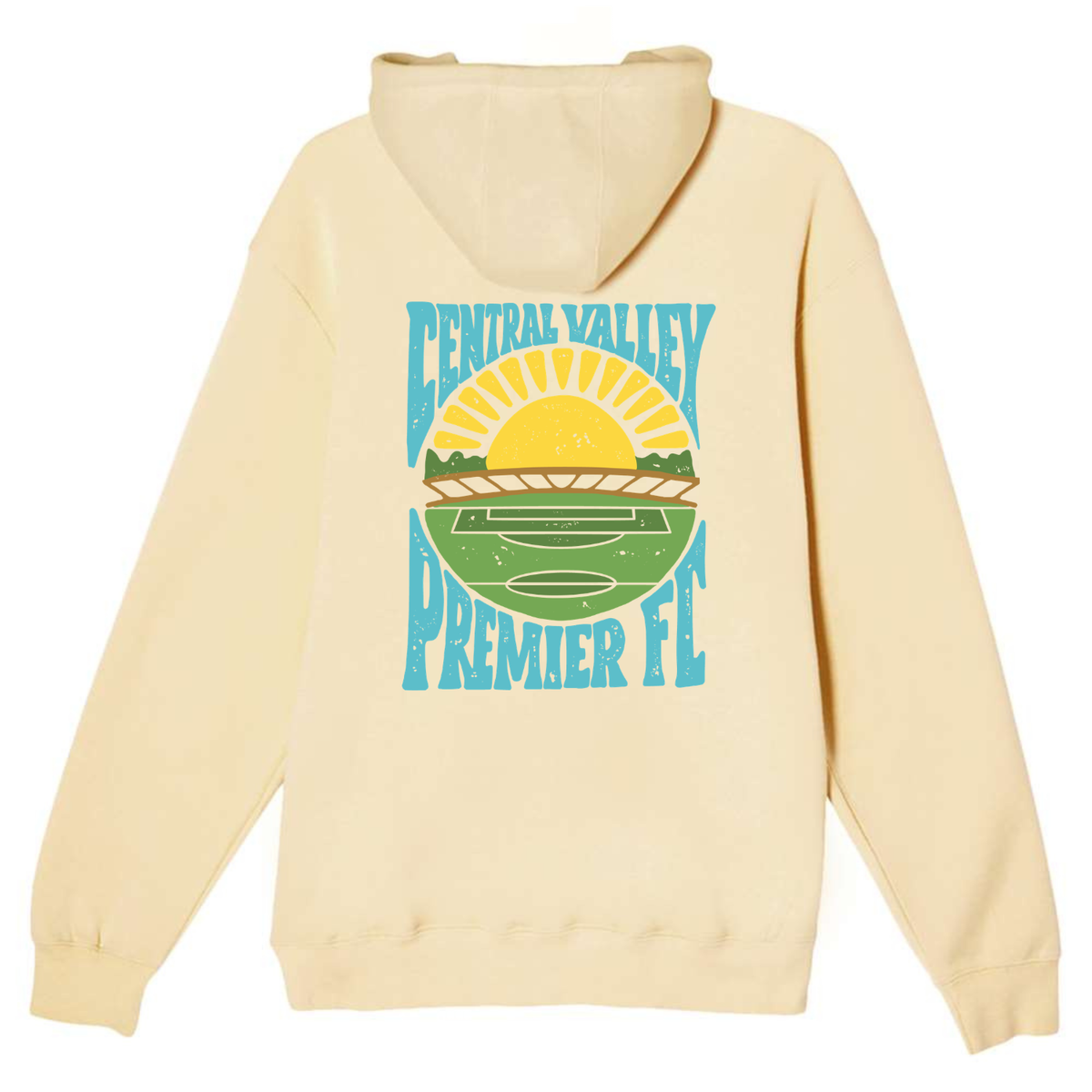 CVP Sunset Logo Hoodie - Pina Colada