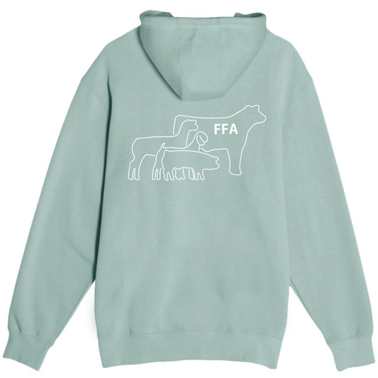 SLO High FFA Hoodie - Seafoam