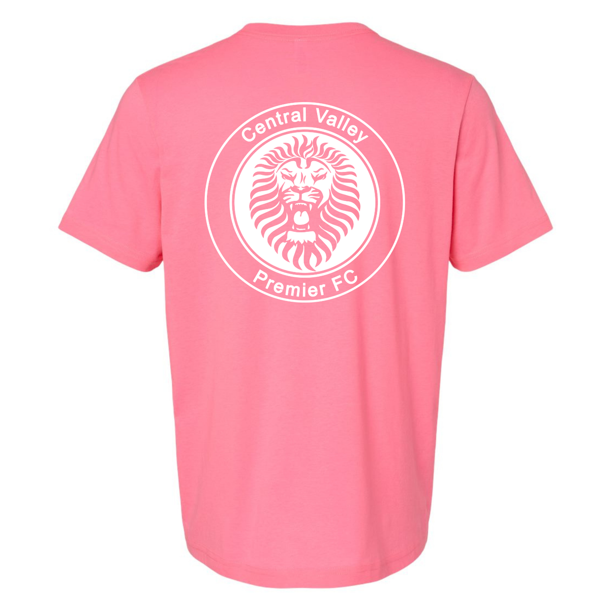 CVP White Logo T-Shirt - Neon Pink