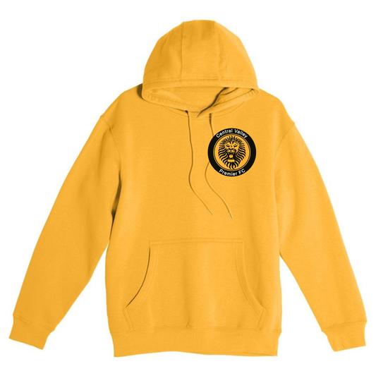 CVP Black Logo Hoodie - Mustard