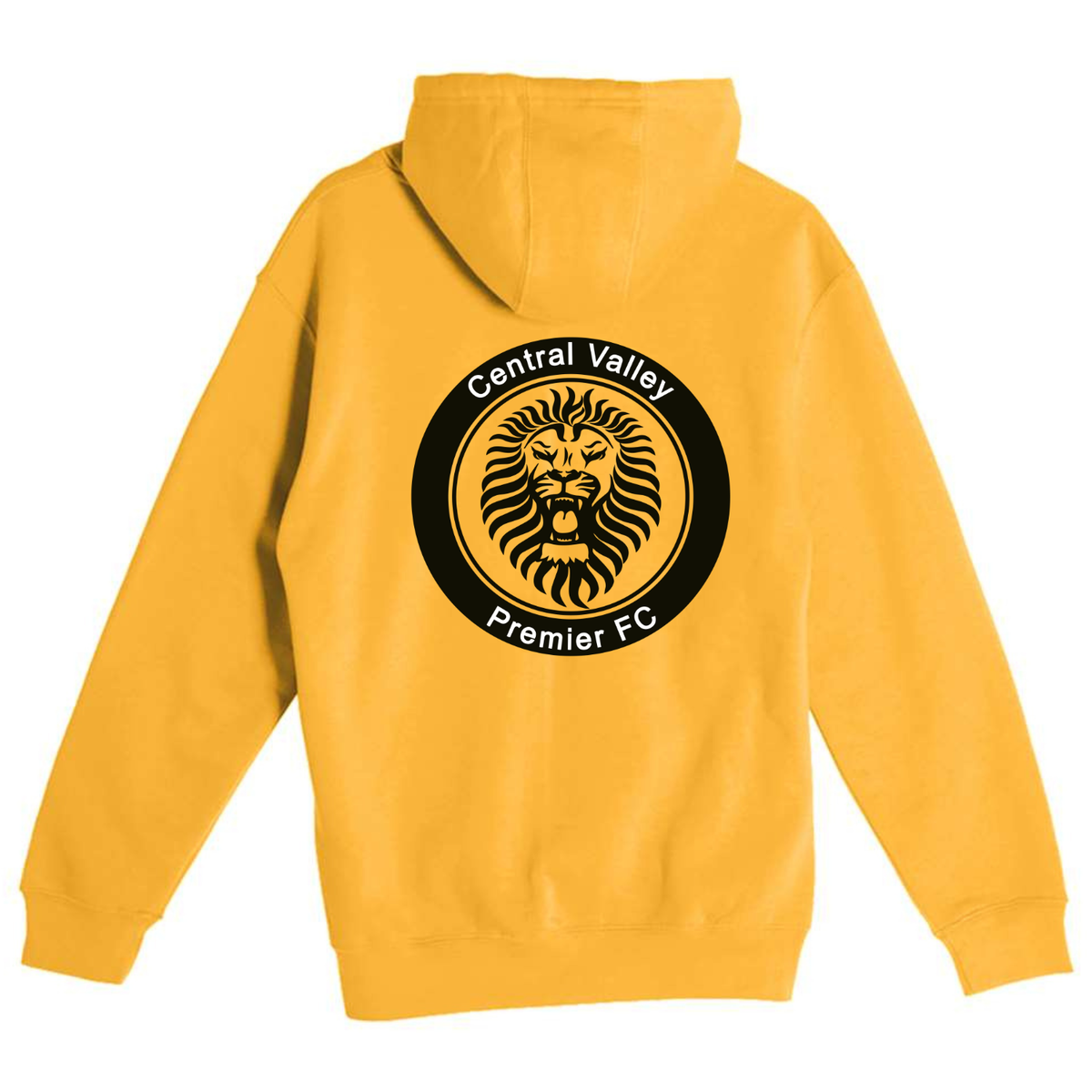 CVP Black Logo Hoodie - Mustard