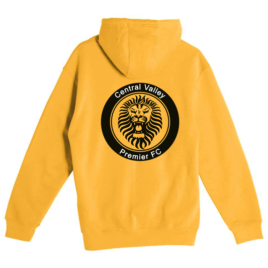 CVP Black Logo Hoodie - Mustard