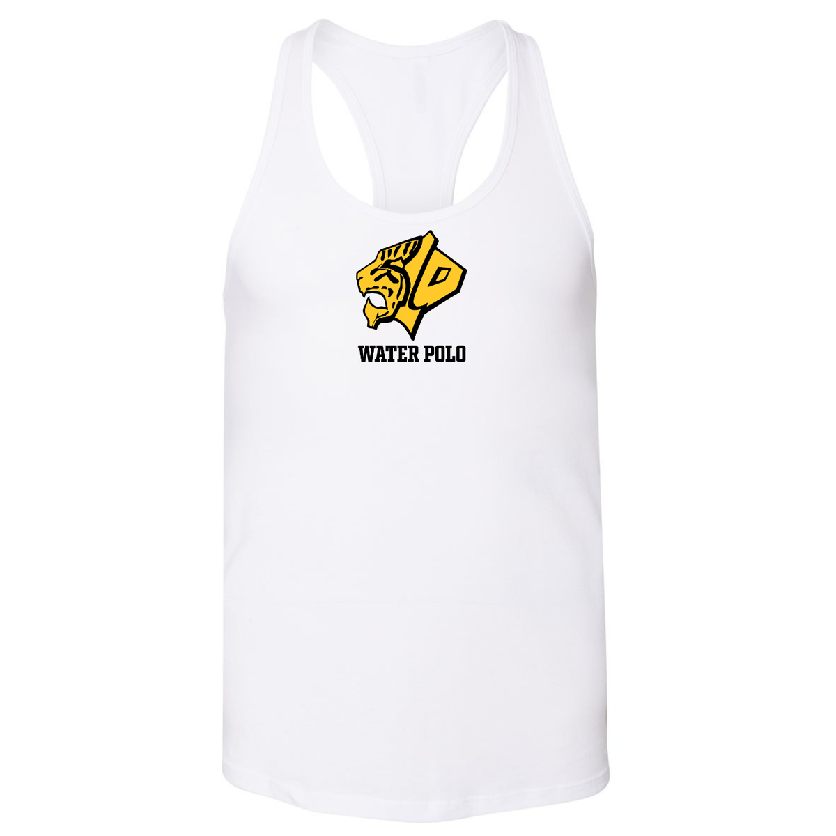 Women's SLO Polo Tiger Jersey Racerback Tank - White