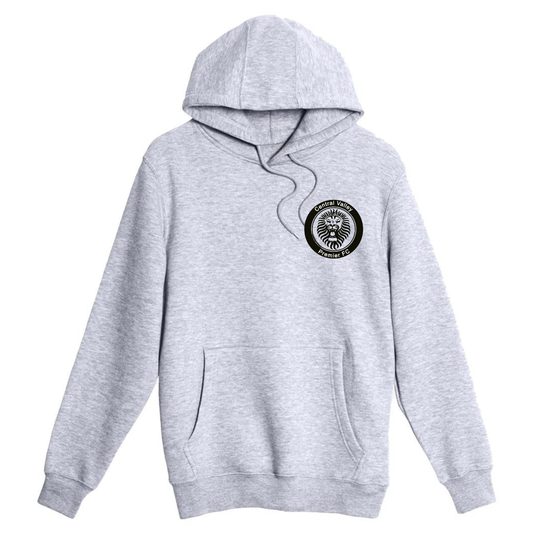 CVP Black Logo Hoodie - Heather Grey