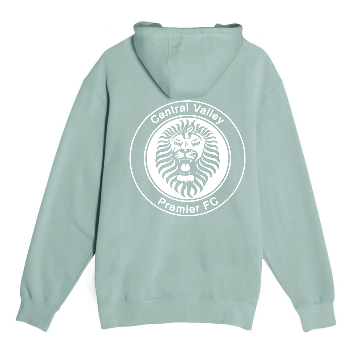 CVP White Logo Hoodie - Seafoam