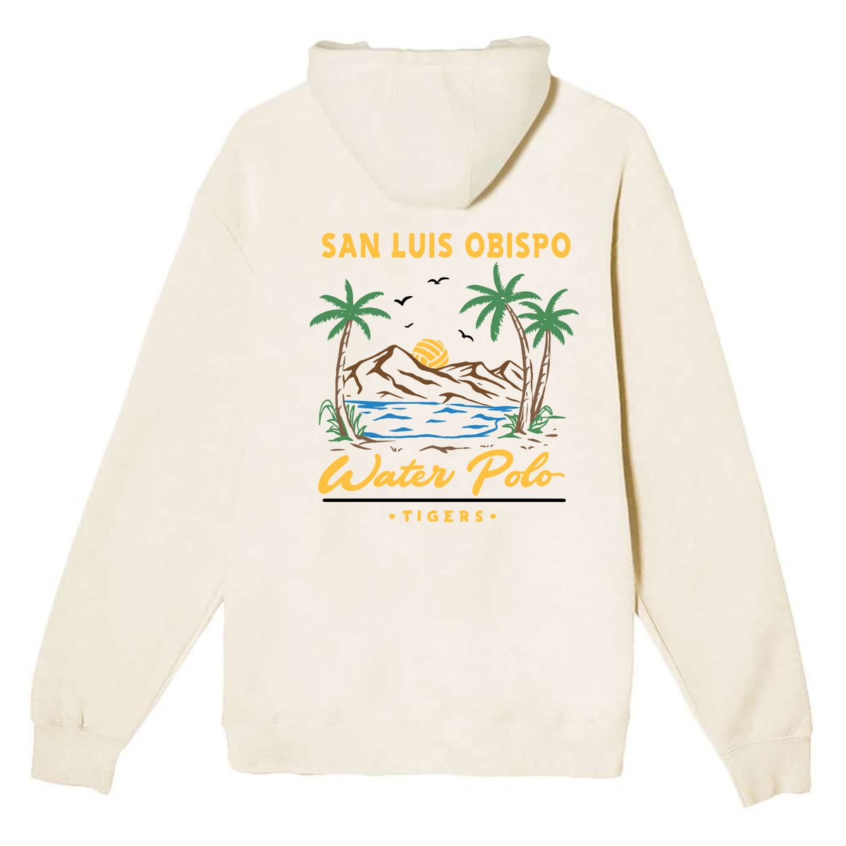SLO Polo Paradise Hoodie - Sand