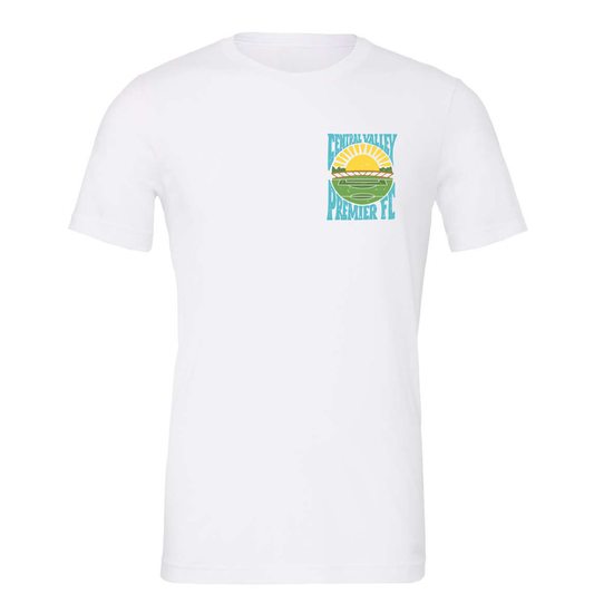 CVP Sunset Logo T-Shirt - White