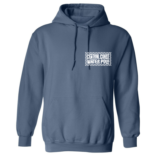 CCWP Checker Logo Hoodie - Indigo Blue