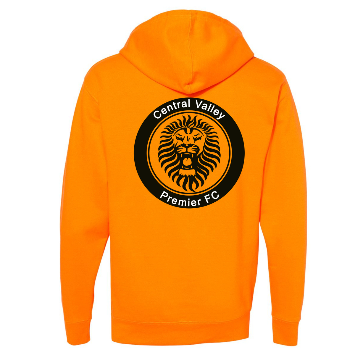 CVP Black Logo Hoodie - Orange