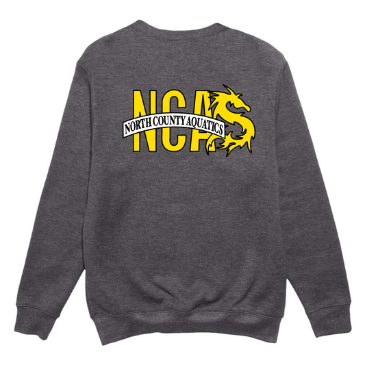 NCA Crewneck - Heather Charcoal