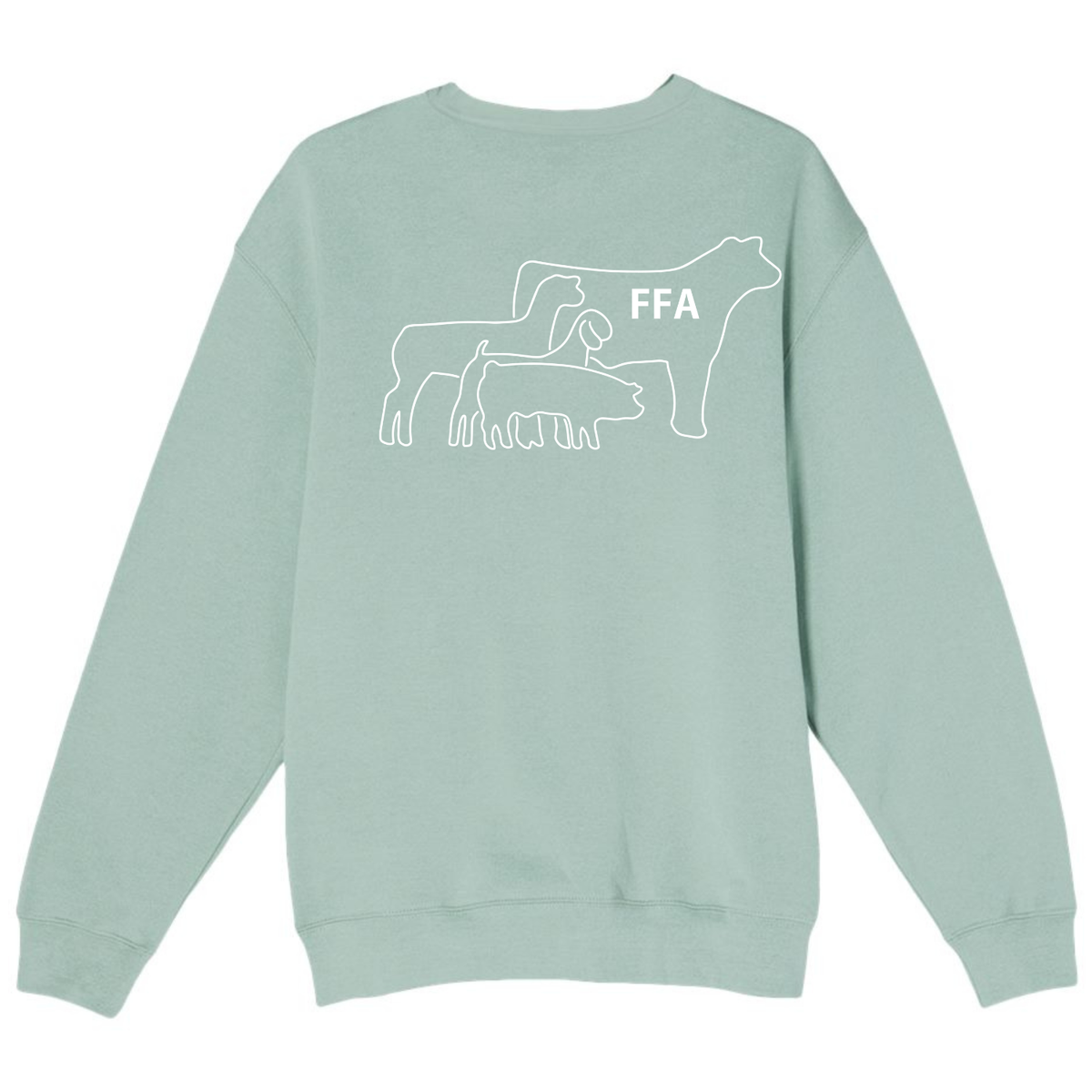 SLO High FFA Crewneck - Seafoam