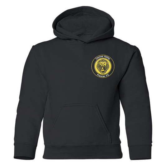 CVP Yellow/White Logo Hoodie - Black