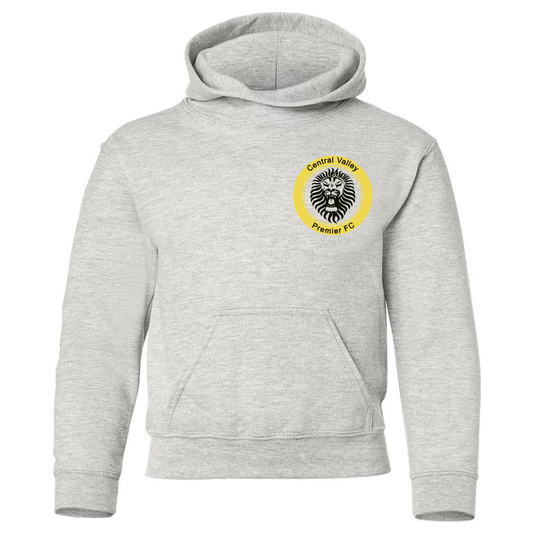 CVP Black/Yellow Logo Hoodie - Ash